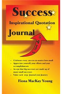 Success Inspirational Quotation Journal