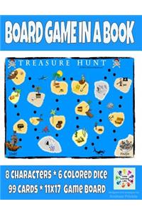 Board Game in a Book - Treasure Hunt