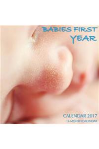 Babies First Year Calendar 2017