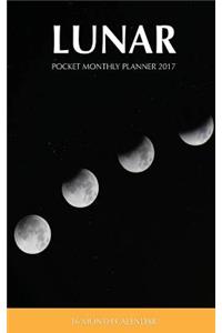 Lunar Pocket Monthly Planner 2017