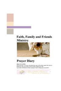 Faith, Family and Friends Ministry Prayer Diary