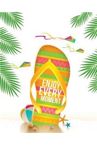 Enjoy Every Moment White Notebook Journal With Lined 118 Pages 8