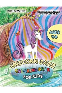 Unicorn Jazz Coloring Book