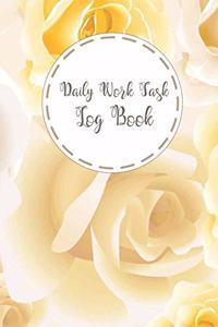 Daily Work Task Log Book