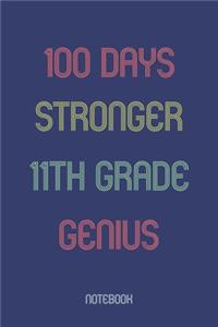 100 Days Stronger 11th Grade Genuis