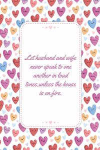 Let Husband And Wife Never Speak To One