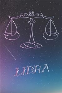 Zodiac Sign Notebook Libra
