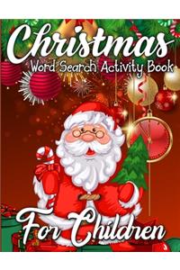 Christmas Word Search Activity Book for Children