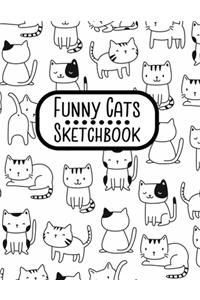 Funny Cats Sketchbook