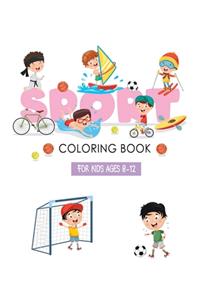 Sports Coloring Books For Kids Ages 8-12