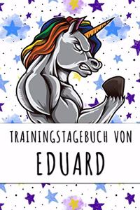 Trainingstagebuch von Eduard