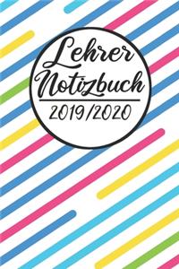 Lehrer Notizbuch 2019 / 2020