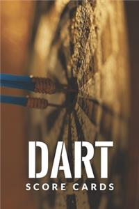 Dart Score Cards