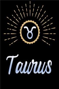 Taurus Star Sign Notebook
