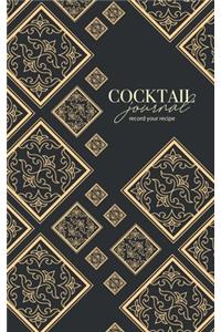Cocktail Journal record your recipe