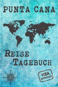 Punta Cana Reise Tagebuch: Notizbuch 120 Seiten DIN A5 - Städtereise Urlaubsplaner Reisetagebuch Abschiedsgeschenk Stadt Reise