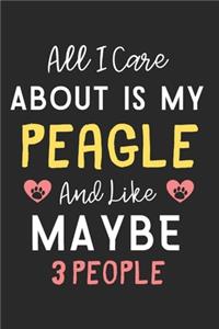 All I care about is my Peagle and like maybe 3 people