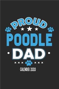 Proud Poodle Dad Calendar 2020