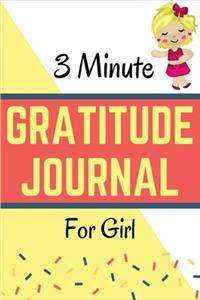3 Minute Gratitude Journal For Kids
