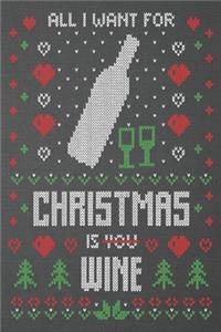 all I want for Christmas is you wine