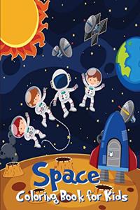 Space Coloring Book for Kids