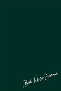 Bible Notes Journal