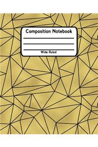 Composition Notebook Wide Ruled