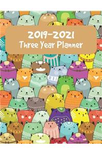 Three Year Planner 2019-2021