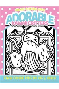 Adorable Kawaii Critters Coloring Book