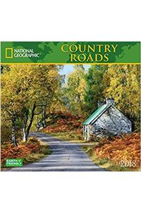 National Geographic Country Roads 2018 Wall Calendar