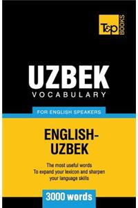 Uzbek vocabulary for English speakers - 3000 words