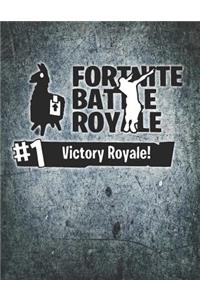 Fortnite Battle Royale Victory Journal Notebook