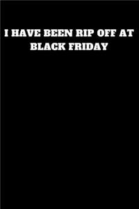 I Have Been Rip Off at Black Friday