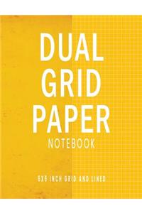 Dual Grid Paper Notebook
