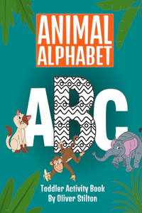 Animal Alphabet Toddler Activity Book