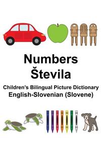 English-Slovenian (Slovene) Numbers/Stevila Children's Bilingual Picture Dictionary