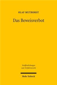 Das Beweisverbot