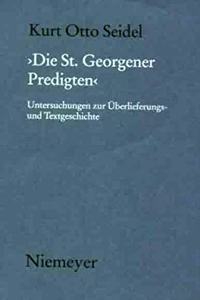 Die St. Georgener Predigten