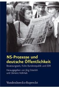 NS-Prozesse Und Deutsche Offentlichkeit