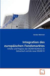 Integration des europäischen Fondsmarktes