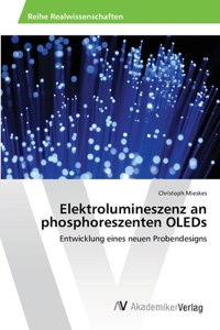 Elektrolumineszenz an phosphoreszenten OLEDs