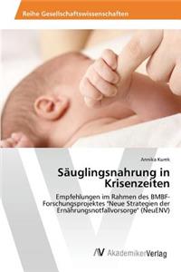 Säuglingsnahrung in Krisenzeiten