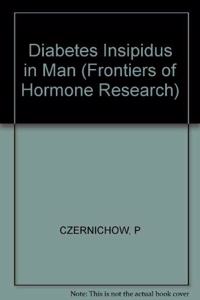 Czernichow Frontiers Of Hormone Research - *diabet Es* Insipidus In Man