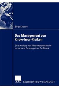 Das Management Von Know-How-Risiken