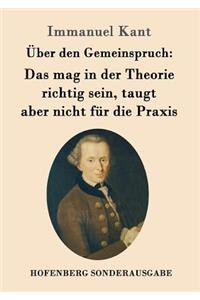 Über den Gemeinspruch