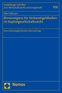 Binnenregress Fur Verbandsgeldbussen Im Kapitalgesellschaftsrecht