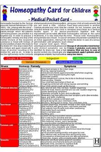 Homeopathy Card for Children