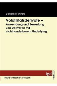Volatilitätsderivate - Anwendung und Bewertung von Derivaten mit nichthandelbarem Underlying