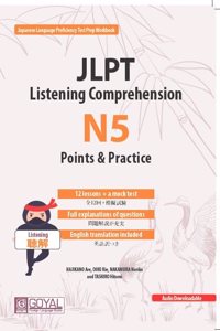 JLPT Listening Comprehension N5 Point & Practice (Audio Downloadable)