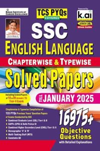 Ssc English Language Chapterwise & Typewise Solved Papers Till January 2025 TCS Pyqs Covered for Cgl,CPO,Chsl,Mts,Steno & Constable Gd